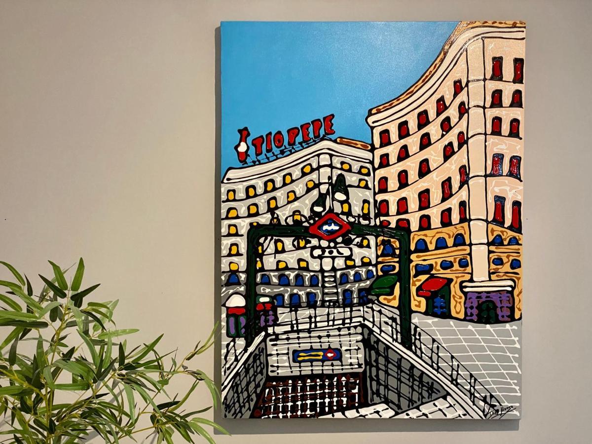 Charming Lavapies Leilighet Madrid Eksteriør bilde
